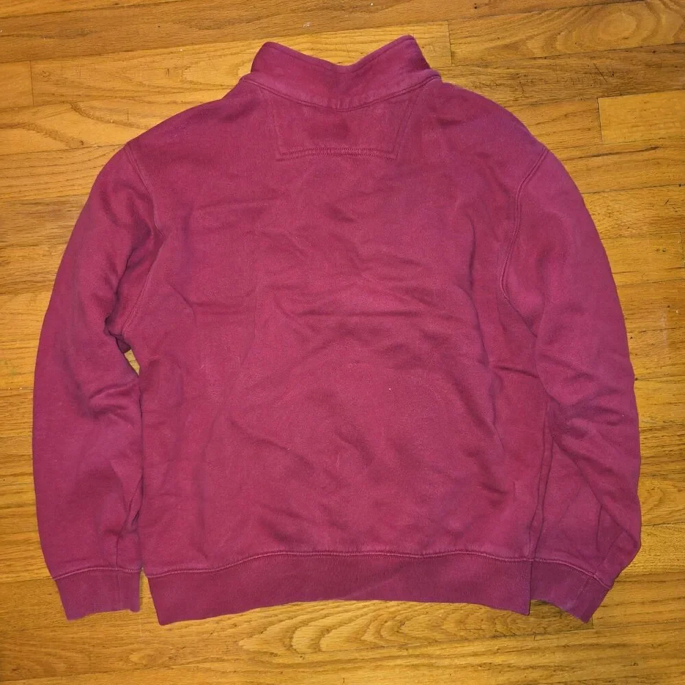 LL Bean Sweatshirt Mens Medium Gray Full Zip Long Sleeve Style 0 WP05